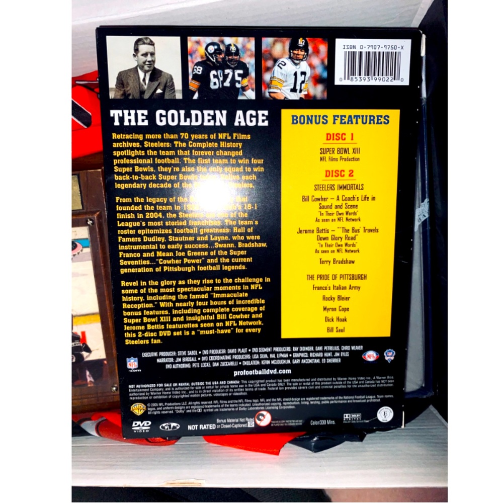 Steelers dvd